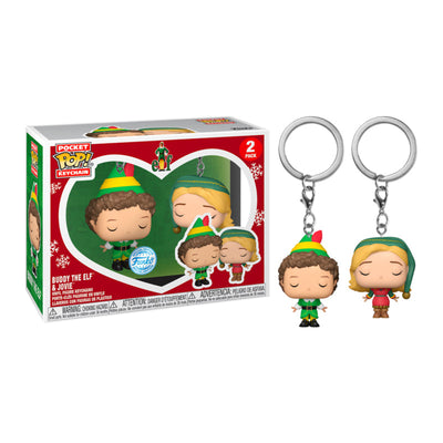 FUNKO POP KEYCHAIN BUDDY e JOVIE 2-PK (73921) - ELF