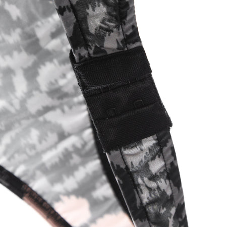 VISION OF SUPER Body Donna Allover Leopard Body Pink/grey da donna