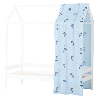 Tenda Hoppekids Ole Lukoie per letto di casa 70x160 cm - Blu