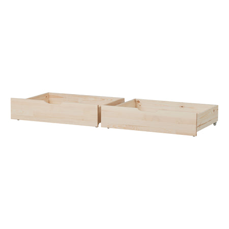 Set cassettiera Hoppekids ECO Comfort per 70x160 cm - Legno Naturale