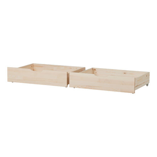 Set cassettiera Hoppekids ECO Comfort per 70x160 cm - Legno Naturale