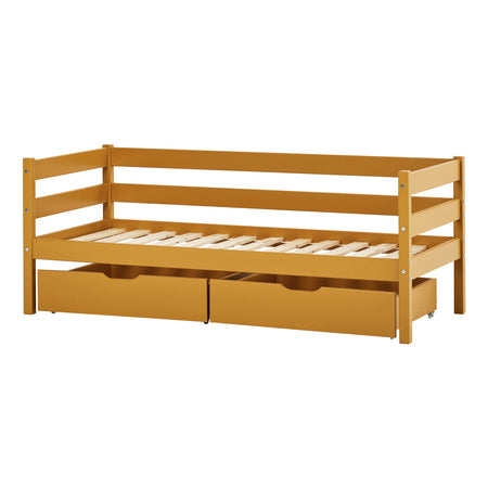 Letto junior ECO Comfort 70x160 con cassetti - Giallo Autunno