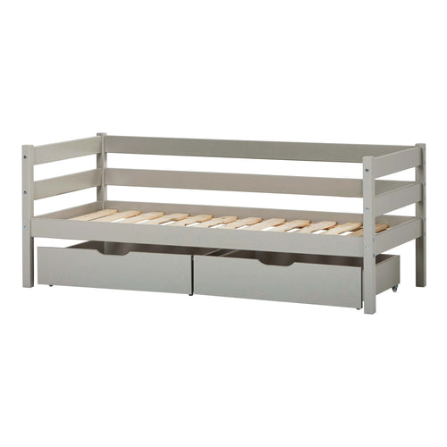 Letto junior ECO Comfort 70x160 con cassetti - Tortora