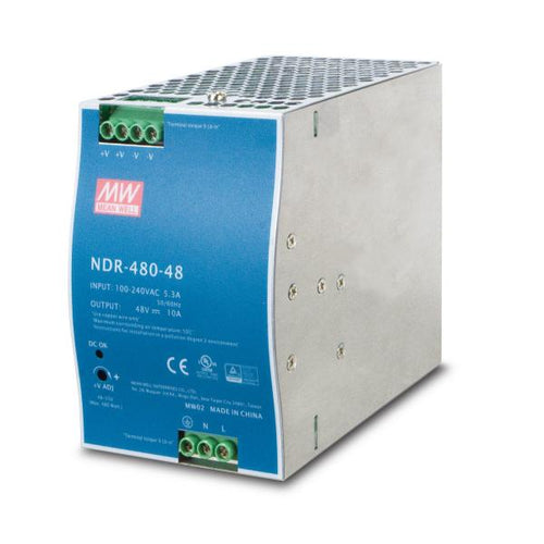 48V, 480W Din-Rail Power