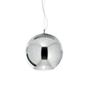 Sospensione Moderna Nemo Metallo Cromo 1 Luce E27 D30Cm