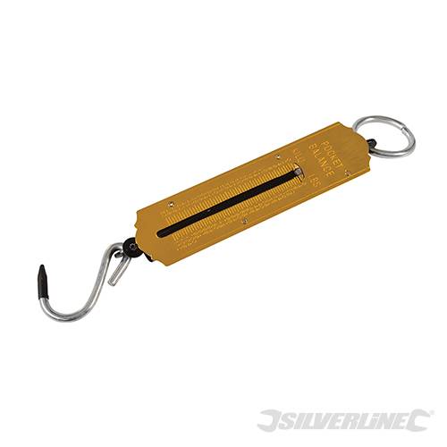 Silverline bilancia metrica a molla per pesare misurare in acciaio Prezzo 50kg Silverline