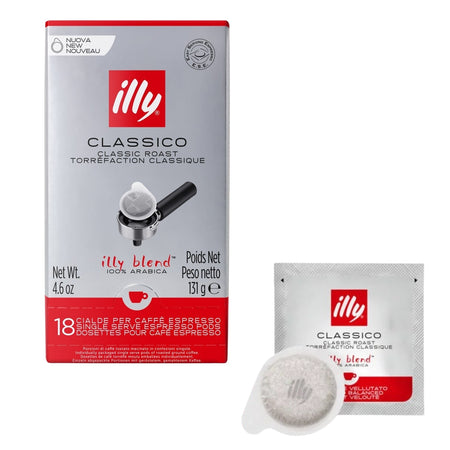 ILLY Caffè 36 Cialde Tostato Classico- 2 Confezioni Da 18 Pz