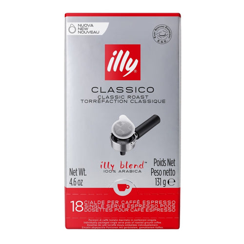 ILLY Caffè 324 Cialde Tostato Classico - 18 Confezione Da 18 Pz