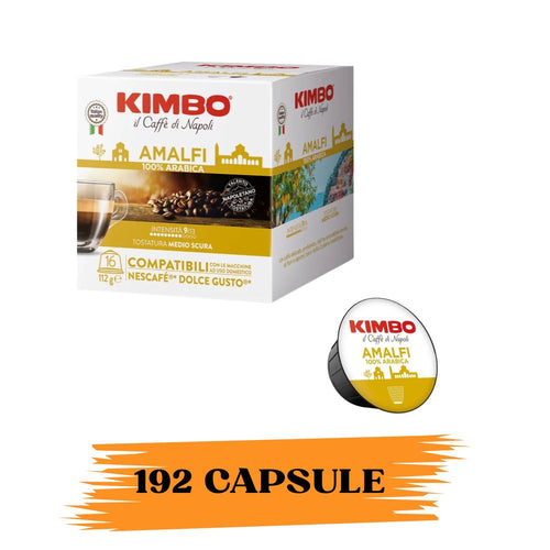 Kimbo Capsule Compatibili Dolce Gusto Amalfi (192 Pz)