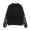 PHOBIA Felpa Leggera Girocollo Uomo Lightning Crewneck Black/purple/yellow da uomo