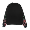 PHOBIA Felpa Leggera Girocollo Uomo Lightning Crewneck Black/red/green da uomo