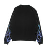PHOBIA Felpa Leggera Girocollo Uomo Lightning Crewneck Black/blue/lightblue da uomo