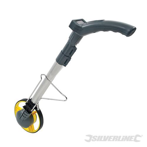 Misuratore stradale con ruota digitale 1000 m pieghevole Silverline Silverline