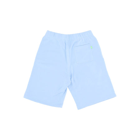 HUF Pantalone Corto Tuta Felpato Uomo Infinity Jewel Fleece Short Light Blue da uomo