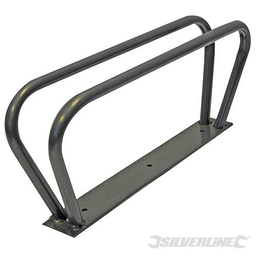 Portabici bicicletta bici MODULARE ACCIAIO GARAGE ruote gomme Silverline Silverline