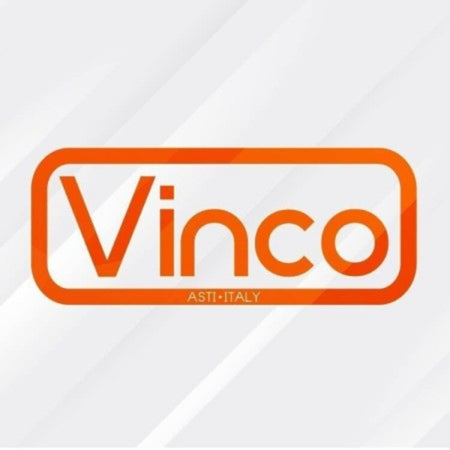 VINCO COD.71406 Stufa A Gas Con Bombola 4200W Con 3 Fuochi- Nero Opaco+Kit Montaggio Stufe,0.5 Metri