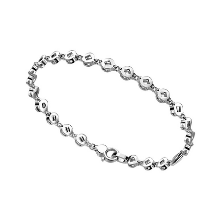 Zancan - Bracciale solo maglia in argento