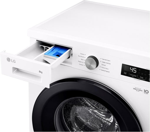 LG Lavatrice CF 8Kg 1400G WiFi L60xP55 Cl.A F4NX1008NWK