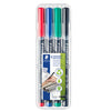 Busta 4 Pennarelli Lumocolor Permanent 313 Sf 0.4Mm