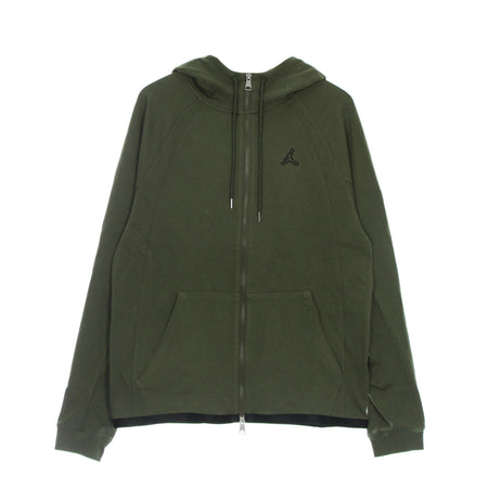 JORDAN Felpa Leggera Cappuccio Zip Uomo Essentials Warmup Jacket Medium Olive/medium Olive da uomo