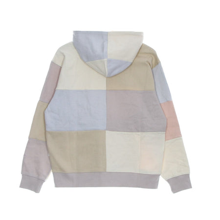 OBEY Felpa Cappuccio Donna Lockdown Hood Specialty Fleece Opal Multi da donna
