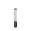 Piantana Moderna Tifone Alluminio Antracite Led 8,5W 3000K Luce Calda H65Cm