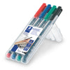 Busta 4 Pennarelli Lumocolor Permanent 318 F 0.6Mm
