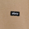 OBEY Felpa Leggera Cappuccio Uomo Timeless Recycled Heavy Hood Pigment Rabbits Paw da uomo