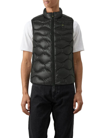 Blauer Smanicato uomo mod. Danny imbottito ovatta - Capospalla uomo