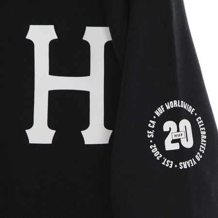 HUF Felpa Girocollo Uomo Forever Crew Navy da uomo