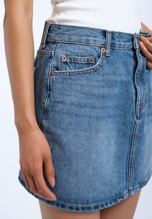 Minigonna Jeans Dr Denim Arch Skirt