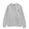 HUF Felpa Cappuccio Uomo Essentials Tt P/o Hoodie Athletic Heather da uomo