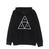 HUF Felpa Cappuccio Uomo Essentials Tt P/o Hoodie Navy da uomo