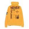 THE NORTH FACE Felpa Cappuccio Uomo Galahm Graphic Hoodie Chamois Orange da uomo