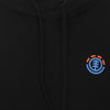 ELEMENT Felpa Leggera Cappuccio Uomo Kass Hood Flint Black da uomo