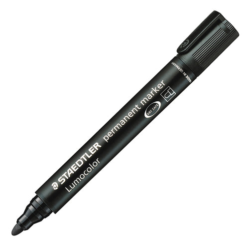 Marcatore Lumocolor Permanent 352 Nero P.Tonda Staedtler