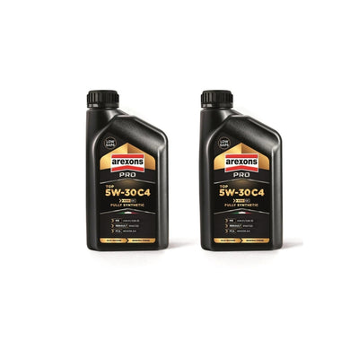 Arexons Olio Auto Pro 5w-30 C4 Benzina/diesel Sintetico Confezione Da 2 Litri
