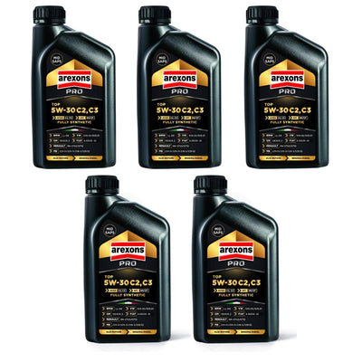 Arexons Olio Auto Pro 5w-30 C2/c3 Benzina/diesel Low Sap Confezione da 5 Litro