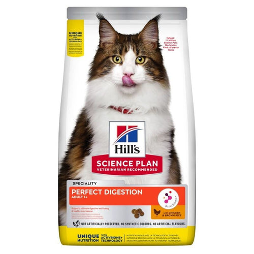 Hill's Perfect Digestion secco Gatti Adulti pollo