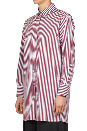 JUCCA Jucca - Camicia - 451196 - Bianco/Bordeaux da donna
