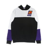 MITCHELL & NESS Felpa Cappuccio Uomo Nba Fusion Fleece 2.0 Hardwood Classics Phosun Black/white da uomo