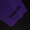 MITCHELL & NESS Felpa Cappuccio Uomo Nba Fusion Fleece 2.0 Hardwood Classics Phosun Black/white da uomo