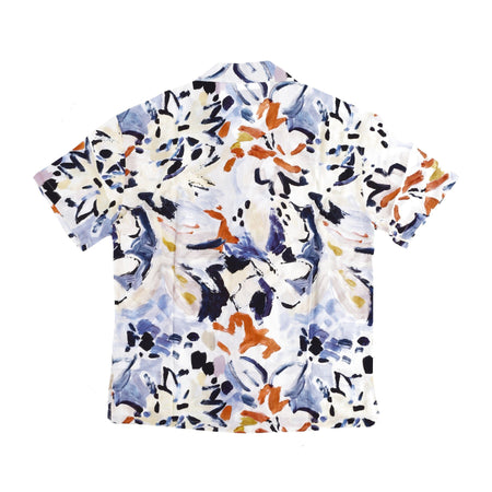 HUF Camicia Manica Corta Donna Havoc Woven Top Off White da donna
