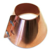 Collare conico da 140mm scossalina in rame spessore 6 decimi