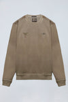 Aeronautica Militare Felpa uomo girocollo in cotone tinto capo
251FE1991F583