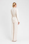 Twinset Pantalone donna Pantaloni con Oval T jacquard 251TP2011