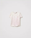 Twinset T-shirt donna Blusa con Oval T jacquard 251TP2012