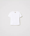 Twinset T-shirt donna con Oval T ricamato 251TP2072