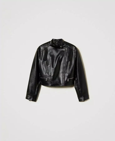 Twinset Giacca biker effetto pelle
capospalla donna mod 251TP2560