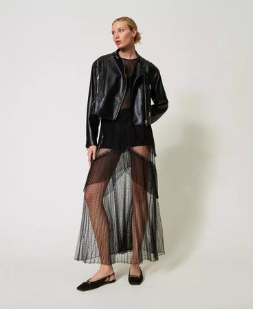 Twinset Giacca biker effetto pelle
capospalla donna mod 251TP2560